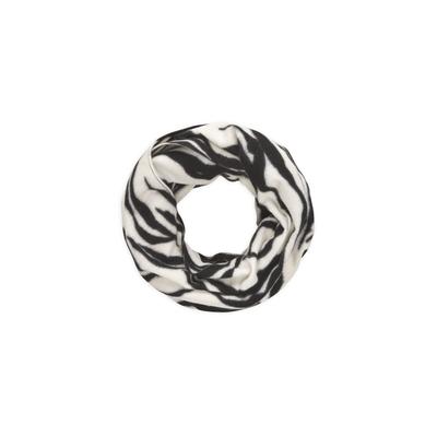 Loop CODELLO "Codello Schal", Damen, schwarz-weiß (weiß), Obermaterial: 100% Polyester PES., Modetücher Loop, mit Zebra-Muster