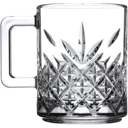 Pasabahce TIMELESS Henkelbecher - 25 cl - (Ø 7,4 x 9,4 cm), 12er Set