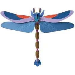 WANDDEKO Azur-Libelle 46/8 cm