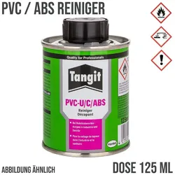 125 ml PVC ABS TANGIT Reiniger Reinigungsmittel für PVC-Rohre und Zubehör