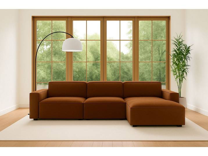 Kaiser Möbel Ecksofa Ecksofa Cursal L-Form – modular, modern, unvergleichlich bequem, Einzelsofa