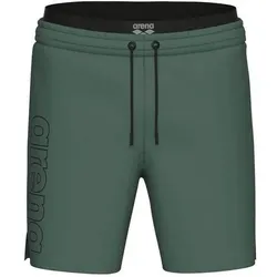 ARENA Herren Badeshorts M ELASTIC BAND BEACH BOXER, Größe L in Grün Grün