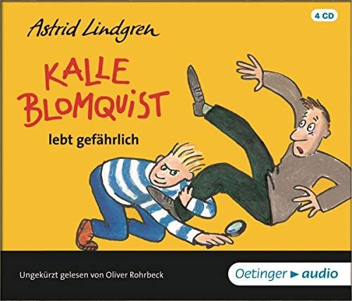Astrid Lindgren - Kalle Blomquist: lebt gefährlich (4 CD) - Preis vom 11.10.2026 15:43:13 h