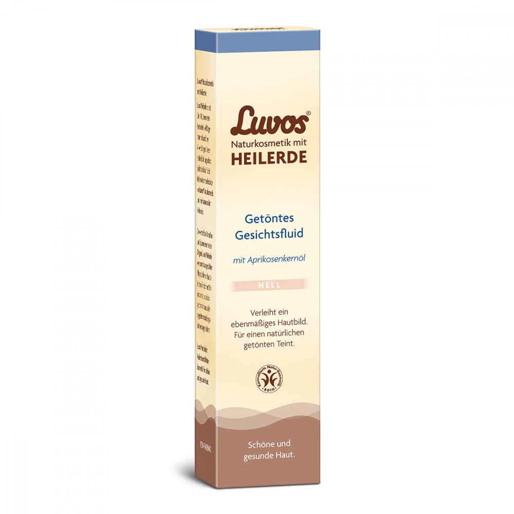 Heilerde-Gesellschaft Luvos Just GmbH & Co. KG Luvos Naturkosmetik getöntes Gesichtsfluid hell 09488440