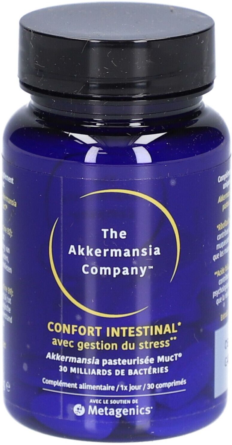 Metagenics The Akkermansia Company Darmcomfort met Stressmanagement 30 St Compretten