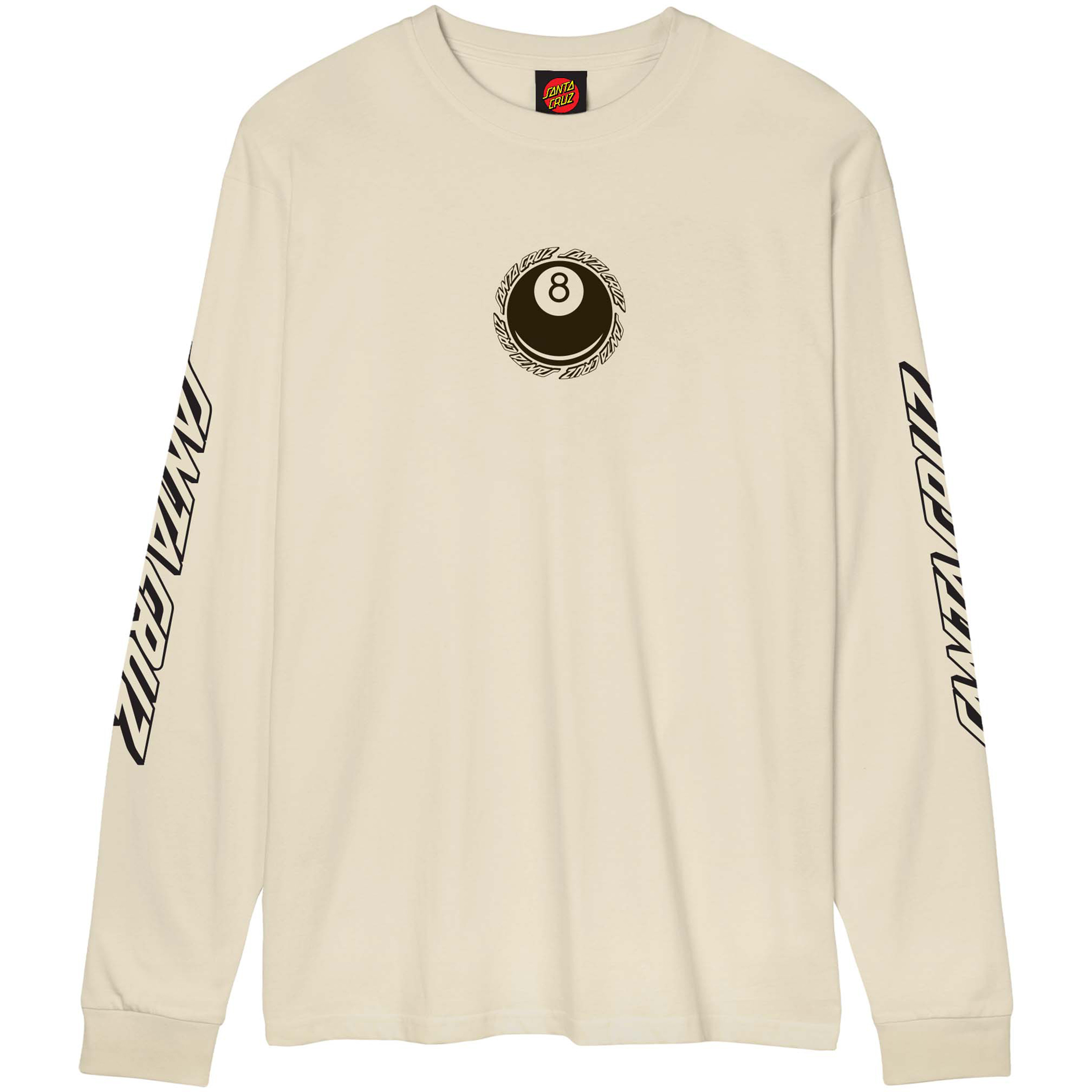 Santa Cruz Winkowski Hachi Ball Herren Longsleeves beige Größe S Hautfreundlich