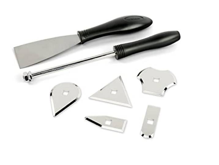 WAGNER Pro Advanced verfschraper-kit voor FURNO heteluchtpistolen incl. 5 mesjes