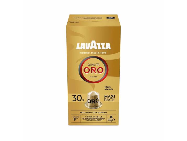 Lavazza Qualità Oro 30 Aluminiumkapseln Kaffeekapseln Nespresso – Diverse Kaffeekapseln/Kaffeepads