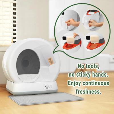 Inspire Essentials Cat Litter Deodorizer Replacement For Self Cleaning Litter Boxes Odor Control Refills 1pc