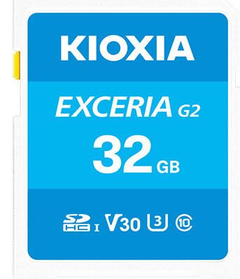 Kioxia Exceria G2 SDHC 32 GB LNEX2L032GG4