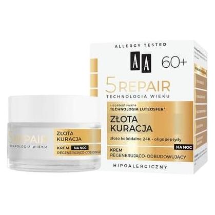 Oceanic Age Technology 5Repair 60+ Regenerating Night Cream 50ml (50 ml, Nachtcreme) (5900116043968)