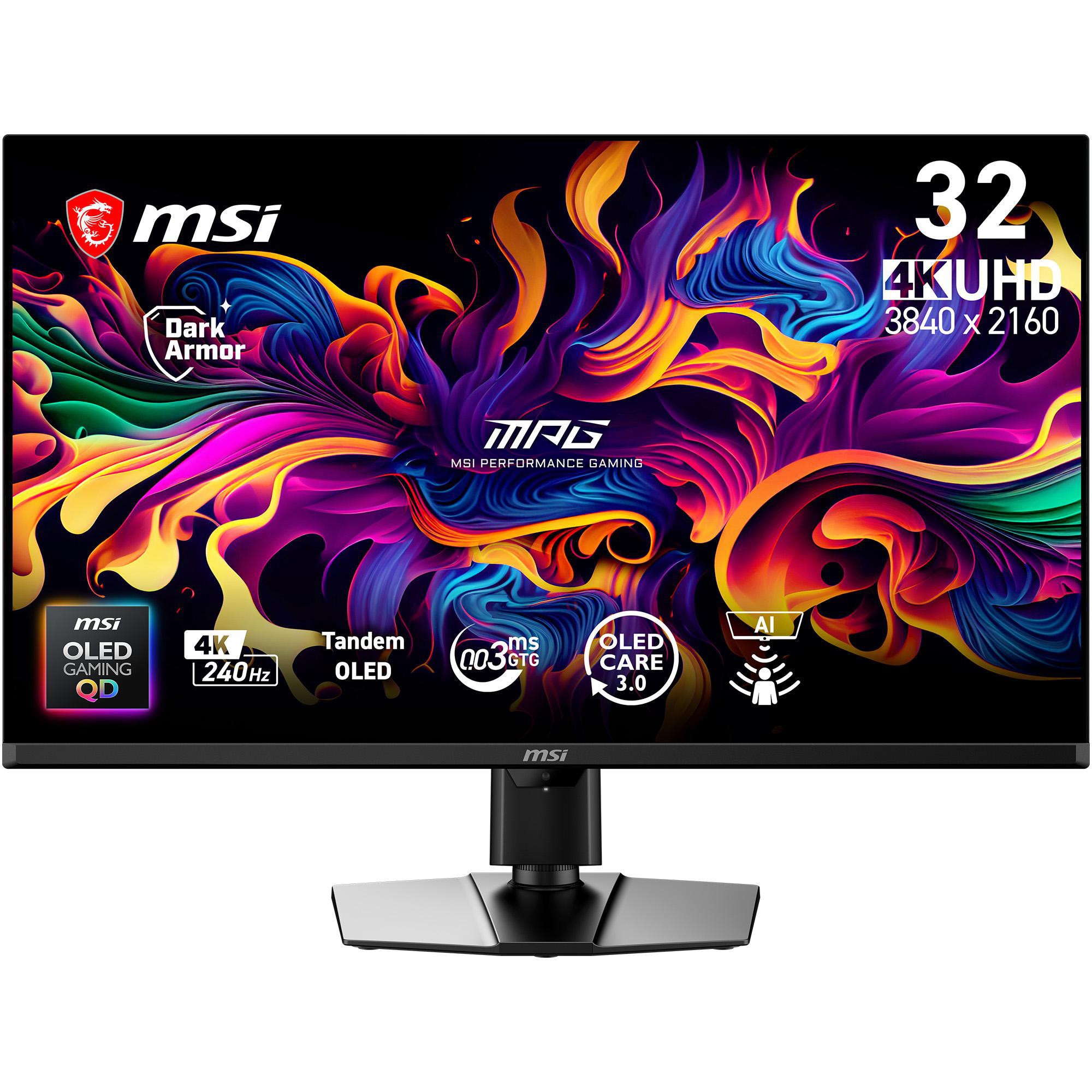 MSI MPG 322URDE QD-OLED X24 31.5 Zoll 4K (UHD) QD-OLED Panel 16:9 240 Hz Monitor