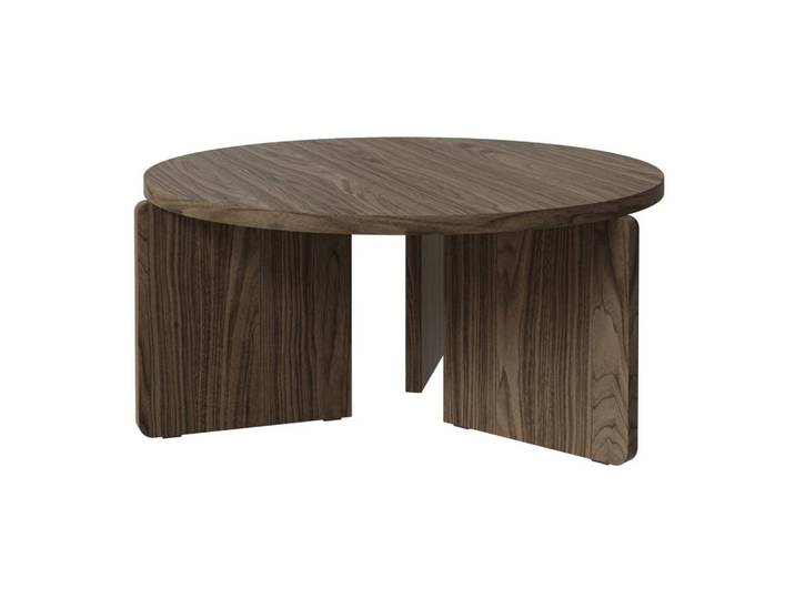 COUCHTISCH Preffines Holzoptik Nussbaum Wisconsin 85 cm