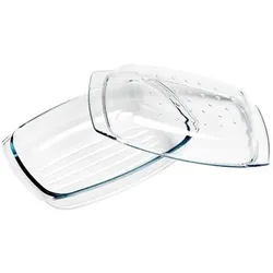 Cosy&Trendy Cosy & Trendy Ovenschaal 500 Celsius - 34 x 22 x 10 cm / 5.1 liter (5171942), Auflaufform, Transparent