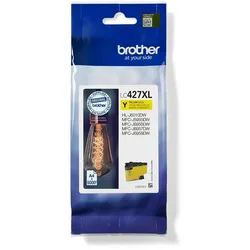 Brother Original LC427XLY Druckerpatrone gelb bis zu 5000 Seiten (LC427XLY)