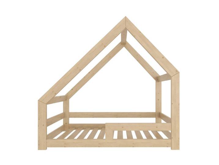 Need Sleep Hausbett Asymmetrisches Hausbett mit Rausfallschutz 90x190 cm