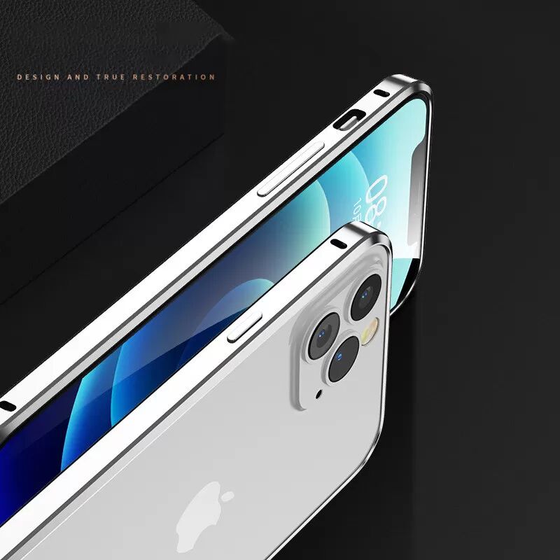 INF Aluminiumlegierung Bumper Case für iPhone 16 Plus Silber