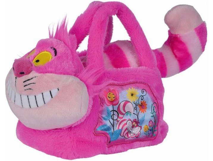 Disney Peluche Cheshire Cat Lying In Bag Medium