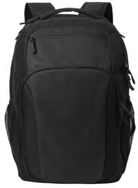 Port Authority PABG232 Transport Backpack in Black size OSFA   Denier Polyester BG232
