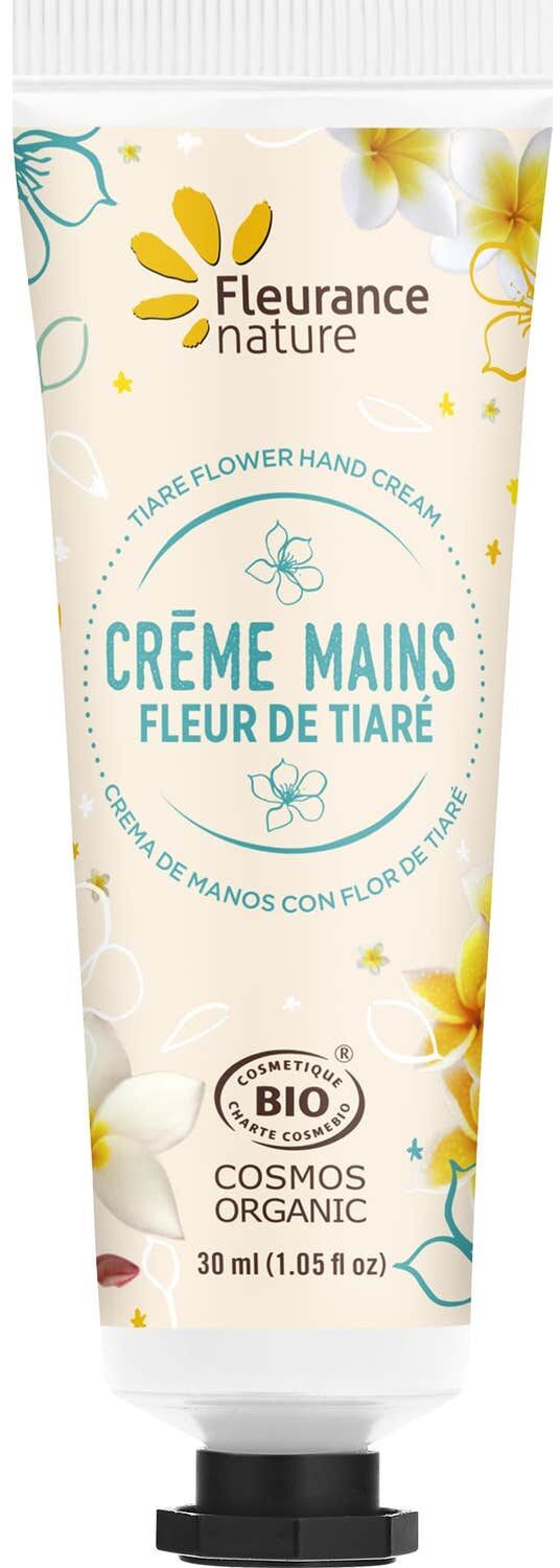 Fleurance Nature Crème Mains Bio Tiaré 30 ml