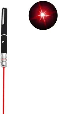 Uplifted Trends Mini Laser Pointer Pet Cat Scratch Toy LED Flashlight Training Tool For Cats Christmas Gift Idea red