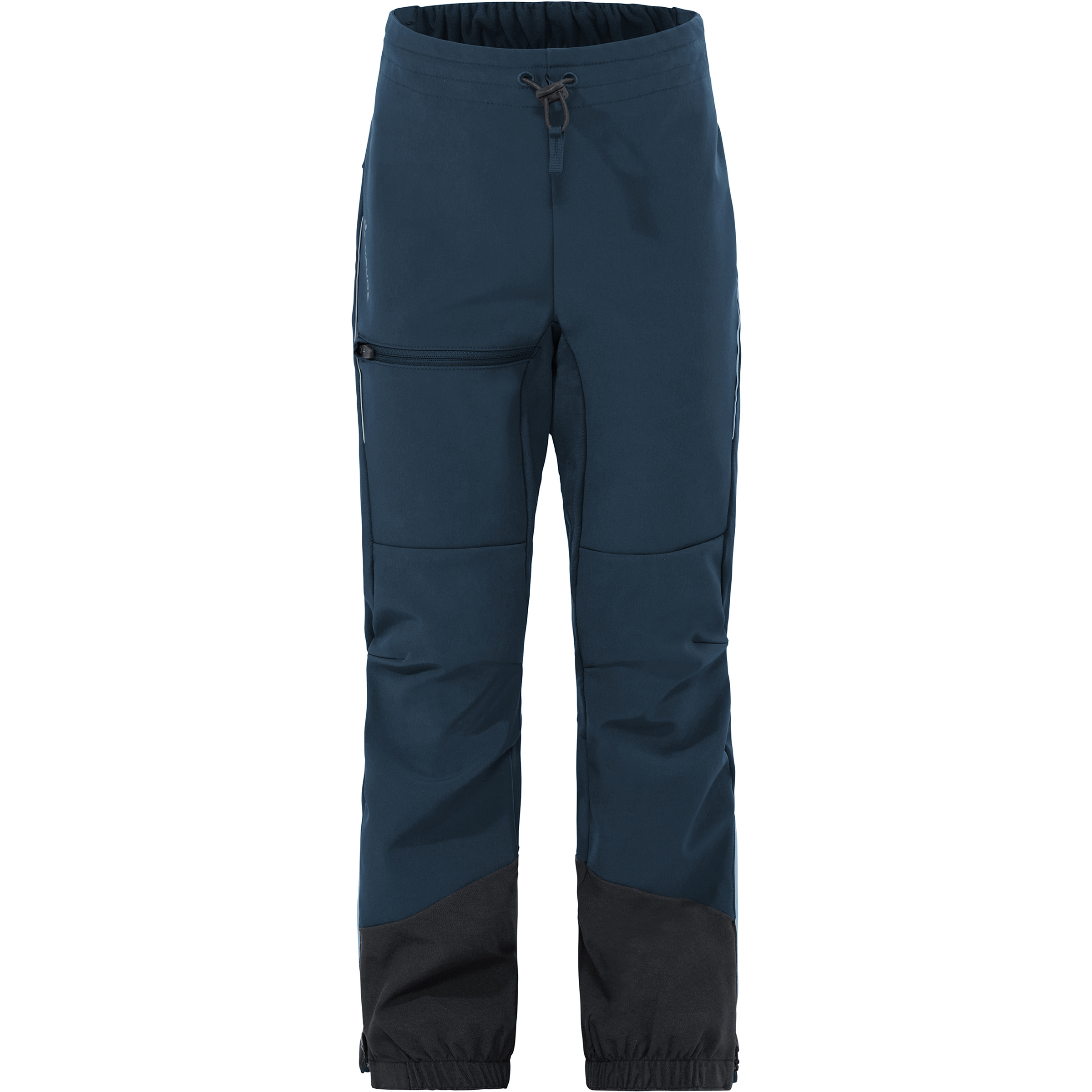 Vaude Capacida II Hose Kinder Softshellhose blau Größe 134 Trekking Wasserabweisend Wasserabweisend