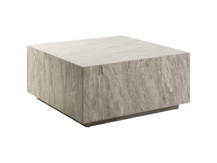 Salontisch Dice grau MDF B 90 T 90 cm - Salontisch