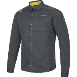 La Sportiva Spacer M - Langarmshirt - Herren - Grey/Yellow - M