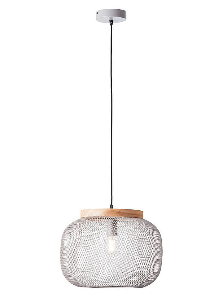 Brilliant Hängeleuchte "Giada" in Grau - (H)113 x Ø 39 cm - onesize