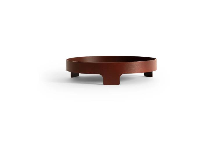 Design House Stockholm Bridge Tablett Red, Ø42 cm