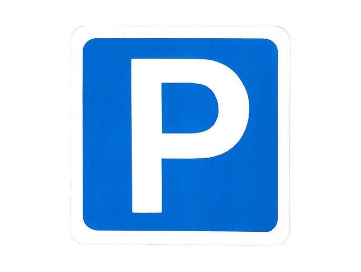 Schild Parken 15 × 15 cm