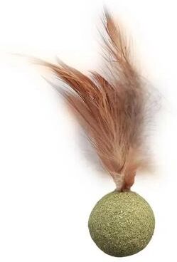 Inspired Finds Edible Catnip Ball Toy For Cats 1pcs