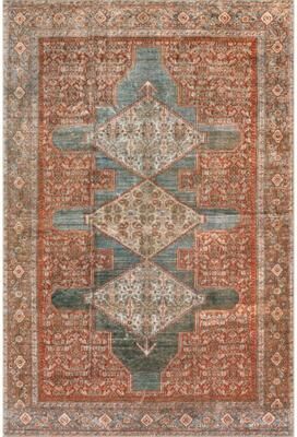 Nuloom Audra Medallion Washable Area Rug
