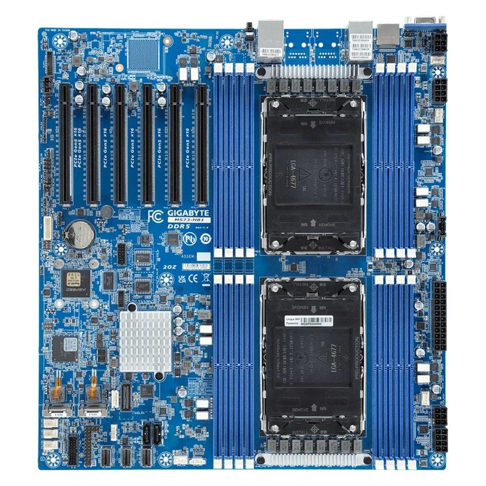 Gigabyte Mainboard MS73-HB1 (LGA 4677, Intel C741) (9MS73HB1MR-000)