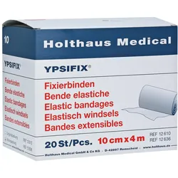 Holthaus Medical YPSIFIX Fixierbinden 20-fädig, lose (20 Stck.) - 4 m x 10 cm 20 St