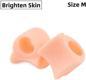 Uplifted Finds Gel Silicone Hallux Valgus Corrector Toe Separator Bunion Guard For Foot Alignment And Pain Relief brighten Skin M