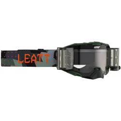 Leatt, Sportbrille, Goggle Velocity 6.5 Roll-Off Cactus Clear 83% (Cactus, Clear), Grün