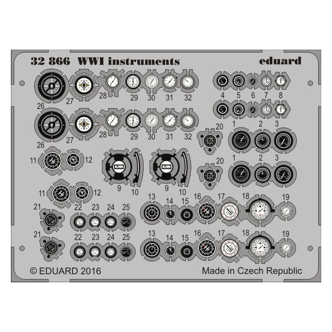Eduard WWI instruments (32866)