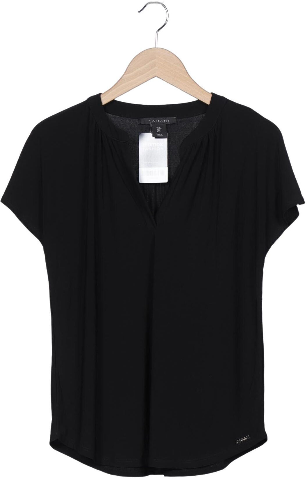 Tahari Arthur S. Levine Damen T-Shirt, Schwarz, Gr. S, Elasthan / Synthetik - Second Hand