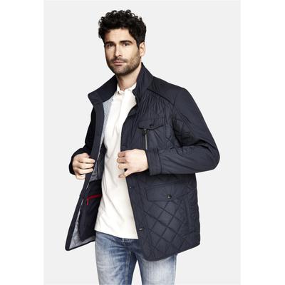 Outdoorjacke NEW CANADIAN "ALL SEASON", Herren, Gr. 46, blau (dunkelblau), 100% Polyester, unifarben, normal, Jacken Outdoorjacke, mit Strickeinsatz am Innenkragen