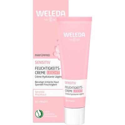 Weleda Sensitiv Feuchtigkeitscreme leicht Mandel 30 ml Creme