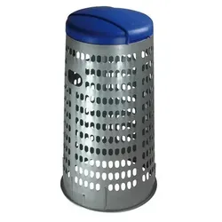 Hardwex Abfallsackhalter, 120 l, Blauer Deckel