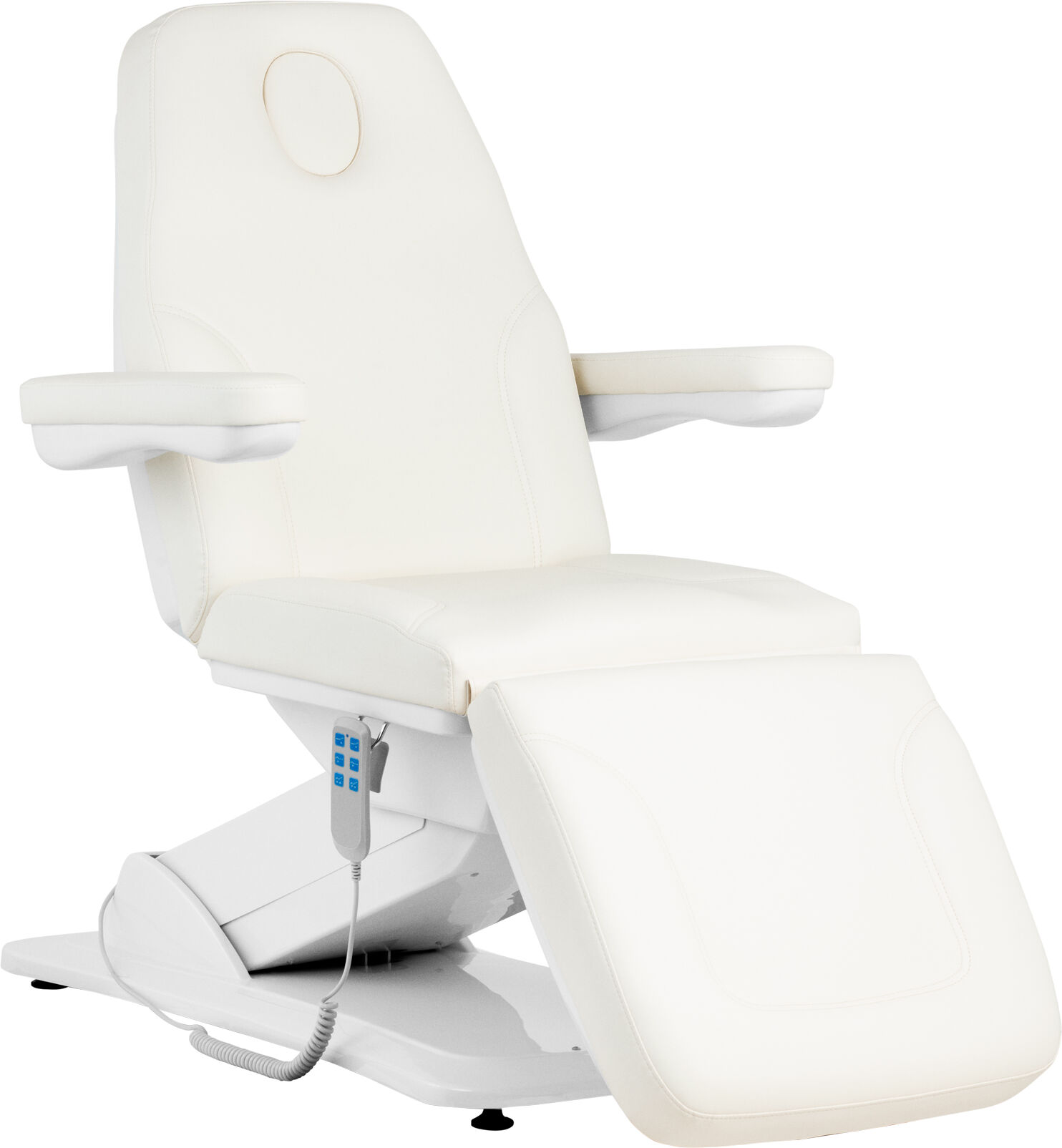 physa Elektrische Kosmetikliege - 3 Motoren - 300 W - 193 x 62 x 60 - 85 cm - 150 kg - weiß PHYSA BITONTO