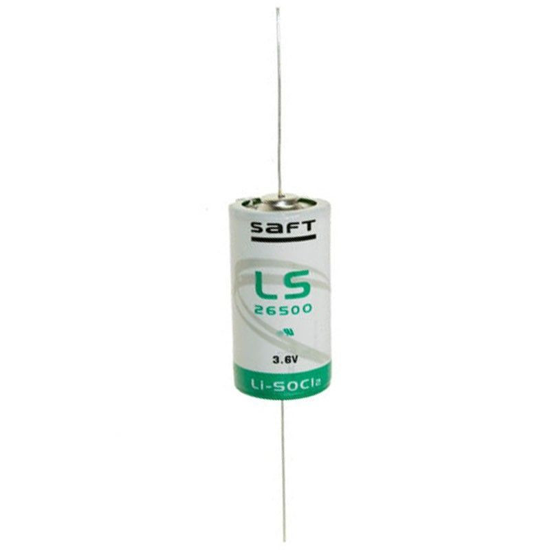 Saft LS26500 Lithium batterij C-Size met axiale draadverbinding