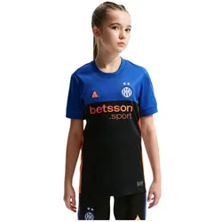 Nike, Jungen, Fussballtrikot, Inter Mailand Stadion Kinder-Trikot (L), Blau, Schwarz