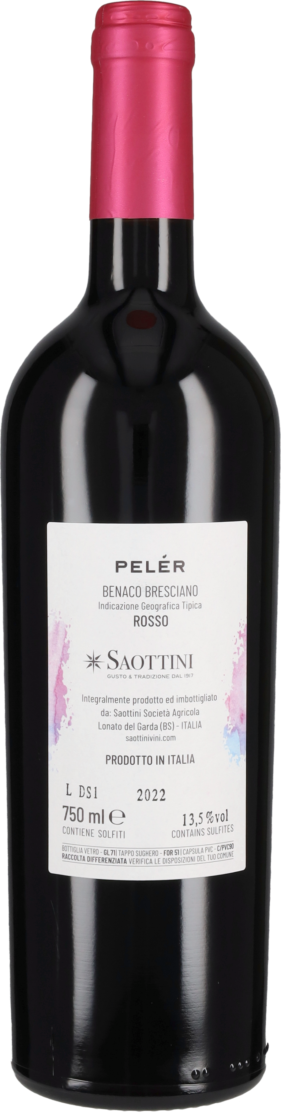 Saottini Rosso 'Peler' 2022