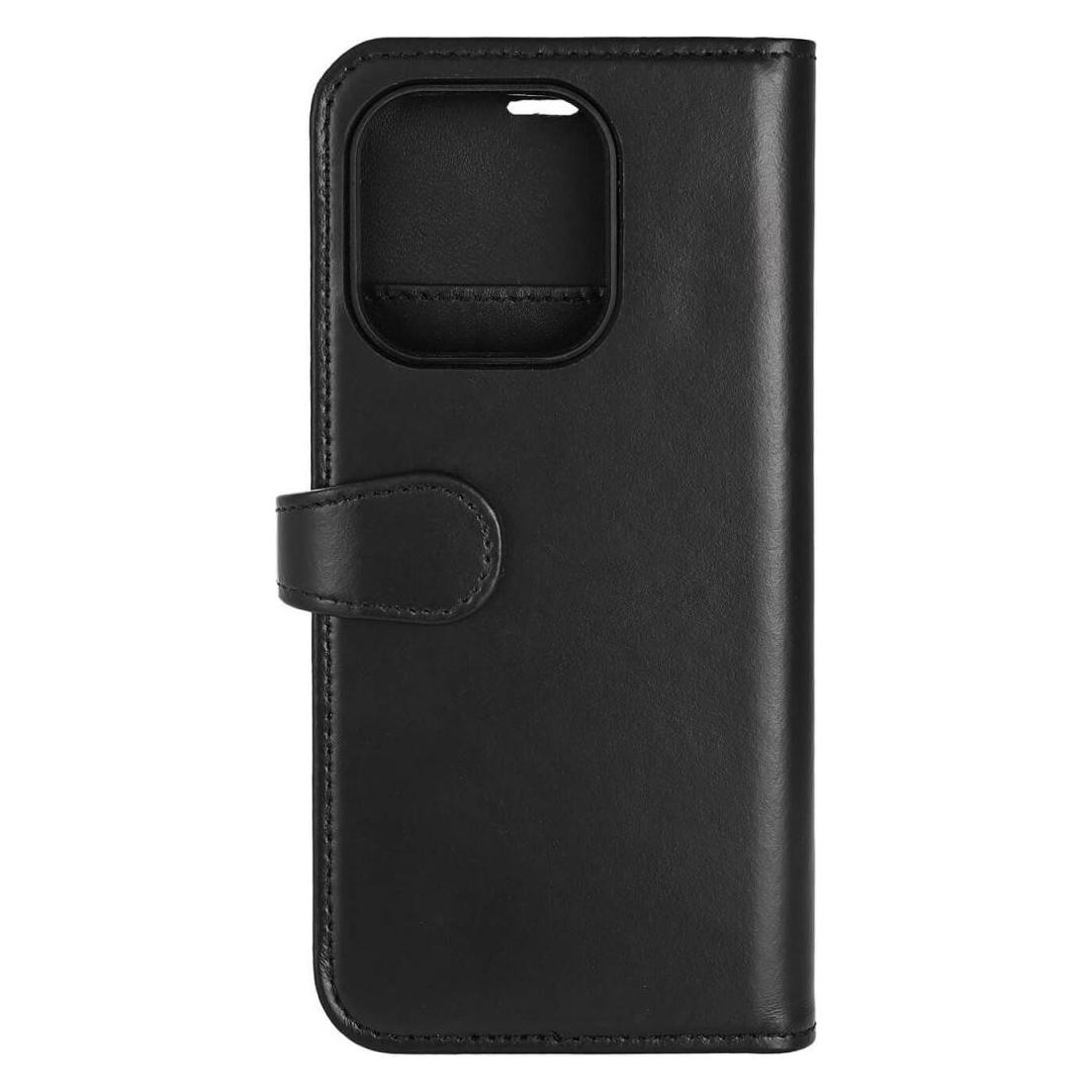 Buffalo 2in1 Leder 3 Karten MagSeries iPhone 16 Pro Schwarz (Apple iPhone 16 Pro) (590145)