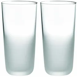 Stelton A/S Stelton Frost Glas no. 2, 2 Stück, Mundgeblasene Glaserie, Gläser Set, 503