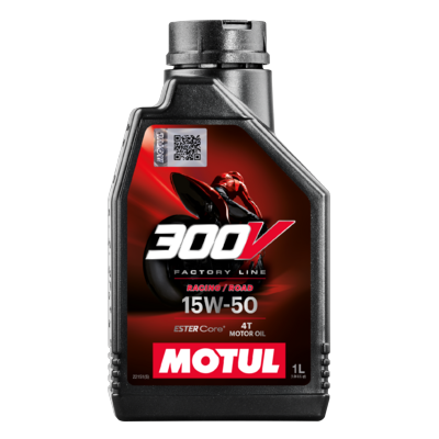 MOTUL Motoröl 300V 4T FACTORY LINE ROAD RACING 15W-50 [1 L] 104125
