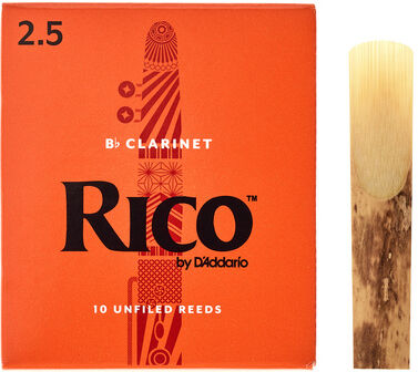 DAddario Woodwinds Rico Bb- Clar 2.5